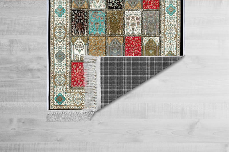 Homefesto Matta 140x220 cm - Multifärgad/Sammet - Orientaliska mattor - Persisk matta