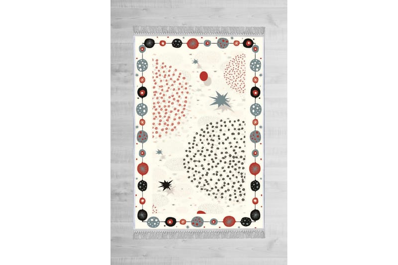 Homefesto Matta 140x220 cm, Multifärgad/Sammet