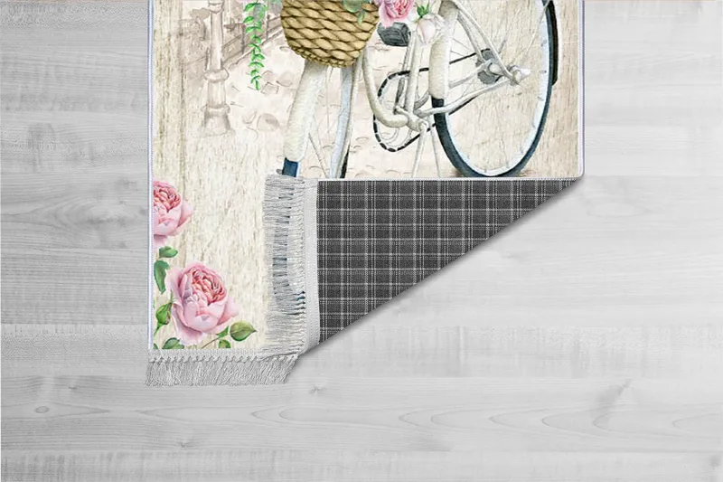 Homefesto Matta 140x220 cm - Multifärgad/Sammet - Textil & mattor - Mattor - Orientaliska mattor