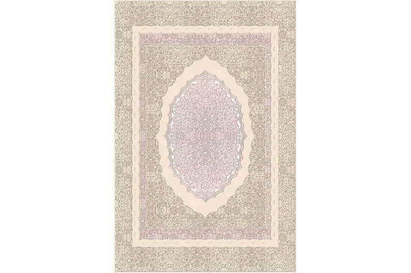 Homefesto Matta 140x220 cm - Multifärgad/Sammet - Textil & mattor - Mattor - Orientaliska mattor