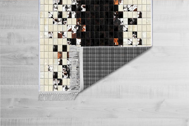 Homefesto Matta 140x220 cm - Multifärgad/Sammet - Textil & mattor - Mattor - Orientaliska mattor