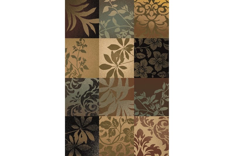 Homefesto Matta 140x220 cm - Multifärgad/Sammet - Textil & mattor - Mattor - Orientaliska mattor