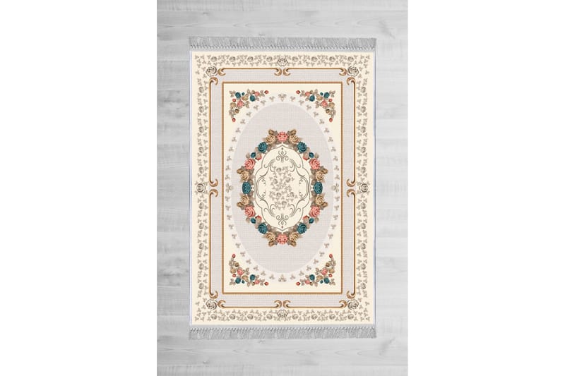 Homefesto Matta 140x220 cm - Multifärgad/Sammet - Textil & mattor - Mattor - Orientaliska mattor