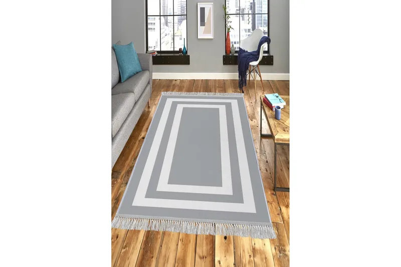 Homefesto Matta 140x220 cm, Multifärgad/Sammet