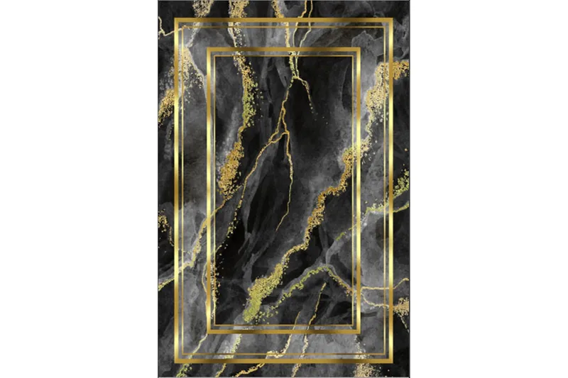 Homefesto Matta 140x220 cm - Multifärgad/Sammet - Textil & mattor - Mattor - Orientaliska mattor