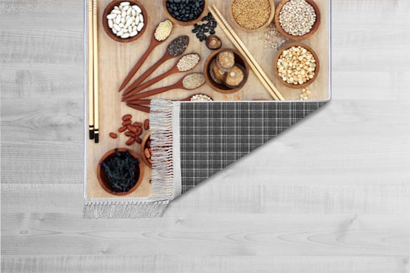 Homefesto Matta 140x220 cm - Multif ärgad/Sammet - Textil & mattor - Mattor - Orientaliska mattor