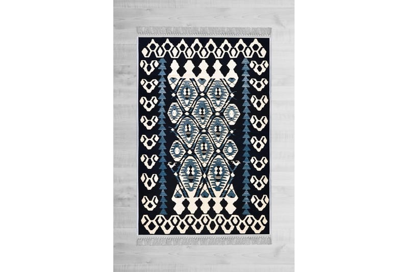 Homefesto Matta 140x220 cm, Multifärgad/Sammet