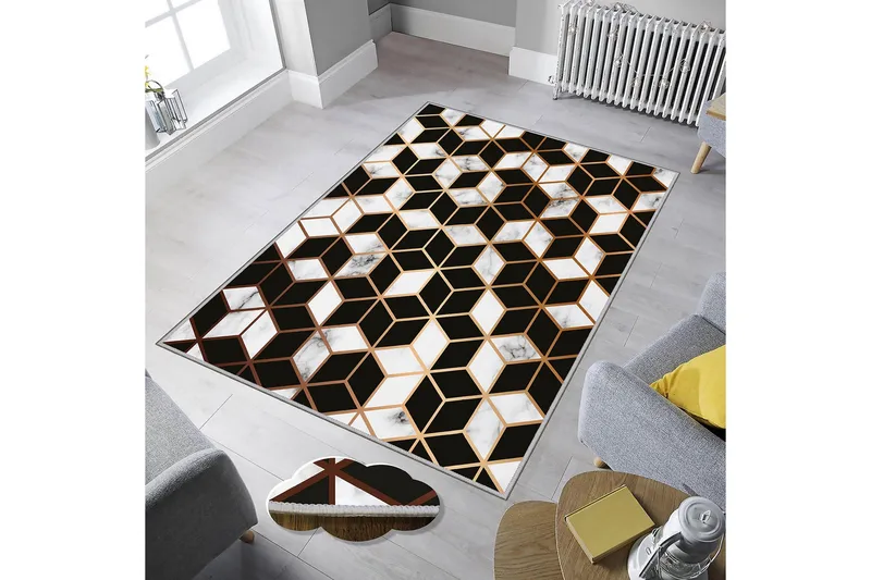 Homefesto Matta 160x230 cm - Multifärgad - Textil & mattor - Mattor - Orientaliska mattor