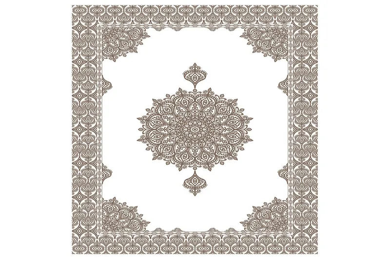 Homefesto Matta 160x230 cm, Multifärgad