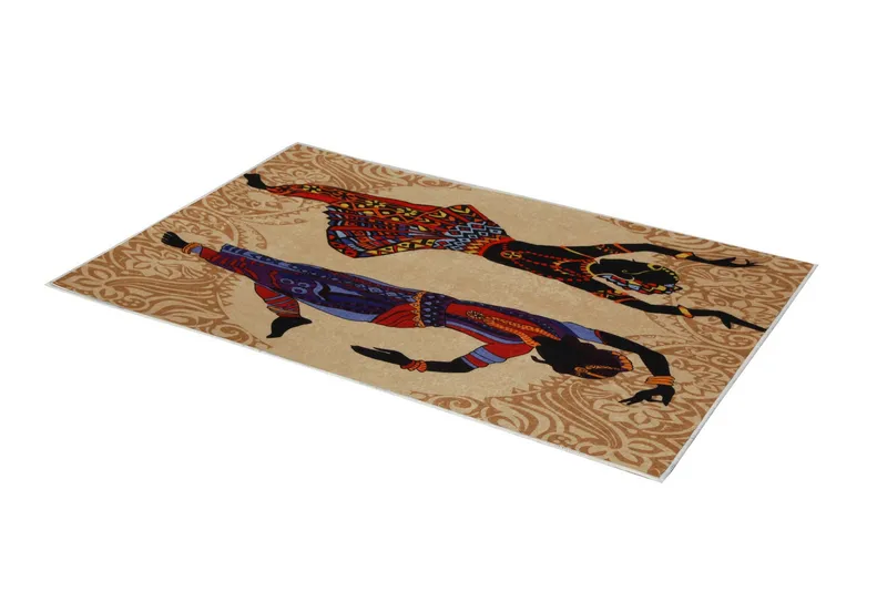 Homefesto Matta 160x230 cm, Multifärgad