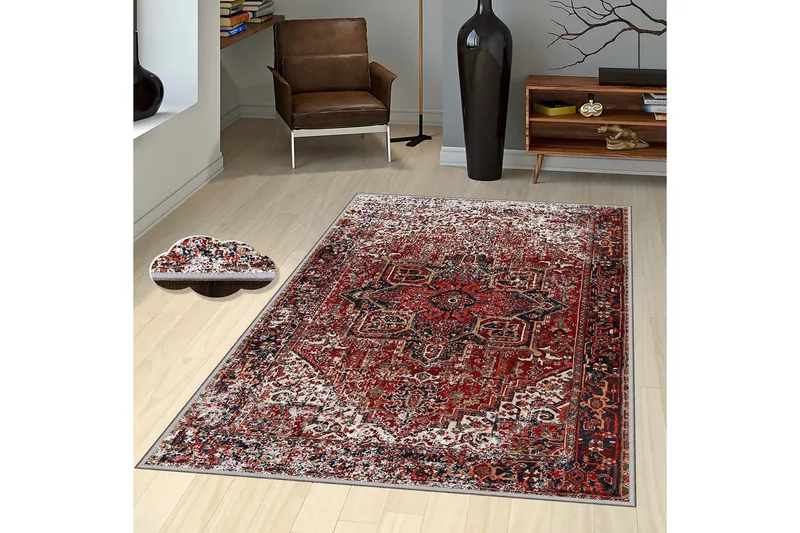 Homefesto Matta 160x230 cm - Multifärgad - Textil & mattor - Mattor - Orientaliska mattor