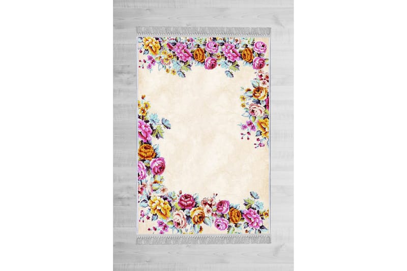 Homefesto Matta 160x230 cm - Multifärgad/Sammet - Textil & mattor - Mattor - Orientaliska mattor