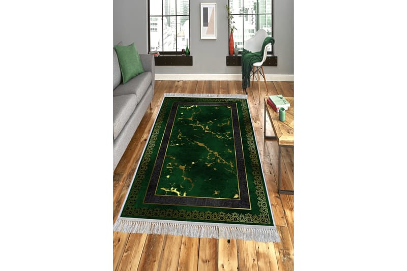 Homefesto Matta 160x230 cm - Multifärgad/Sammet - Textil & mattor - Mattor - Orientaliska mattor