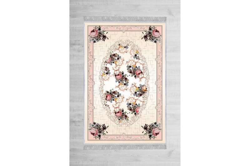 Homefesto Matta 160x230 cm - Multifärgad/Sammet - Textil & mattor - Mattor - Orientaliska mattor