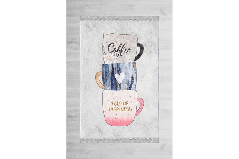 Homefesto Matta 160x230 cm, Multifärgad/Sammet