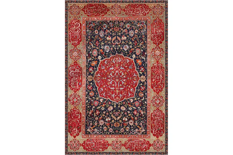 Homefesto Matta 160x230 cm - Multifärgad/Sammet - Textil & mattor - Mattor - Orientaliska mattor