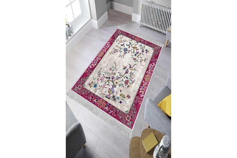 Homefesto Matta 160x230 cm - Multifärgad/Sammet - Textil & mattor - Mattor - Orientaliska mattor