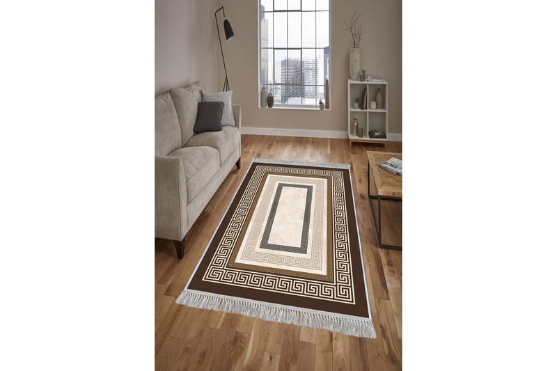 Homefesto Matta 160x230 cm - Multifärgad/Sammet - Textil & mattor - Mattor - Orientaliska mattor