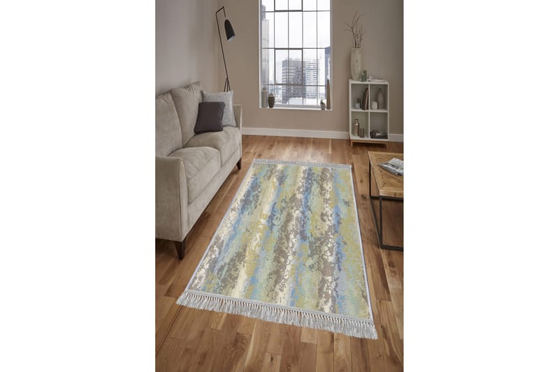 Homefesto Matta 160x230 cm - Multifärgad/Sammet - Textil & mattor - Mattor - Orientaliska mattor