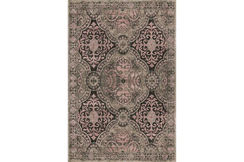 Homefesto Matta 160x230 cm - Multifärgad/Sammet - Textil & mattor - Mattor - Orientaliska mattor