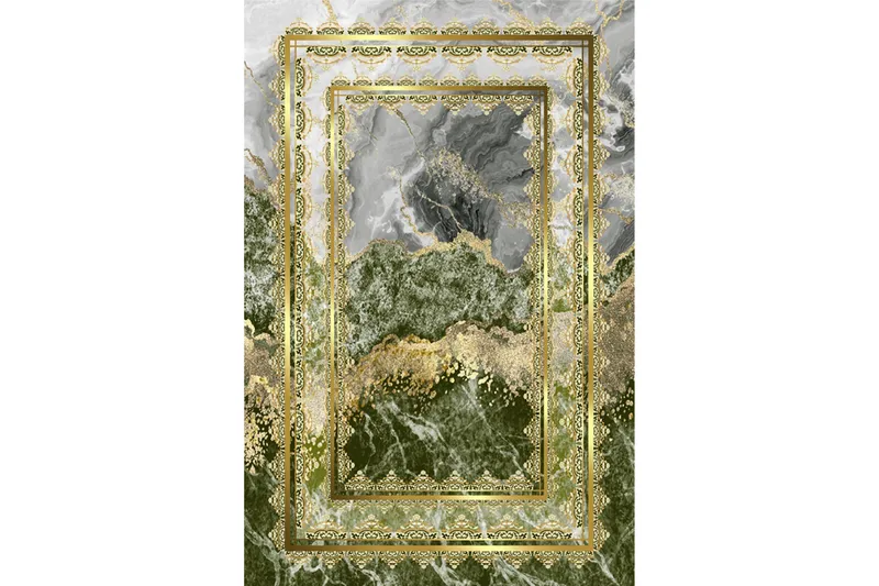 Homefesto Matta 160x230 cm - Multifärgad/Sammet - Textil & mattor - Mattor - Orientaliska mattor