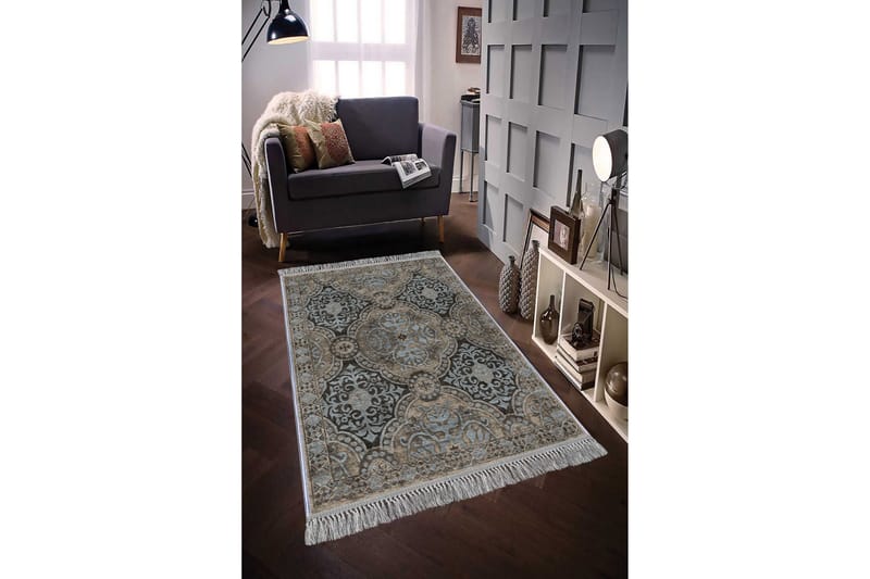 Homefesto Matta 160x230 cm - Multifärgad/Sammet - Textil & mattor - Mattor - Orientaliska mattor