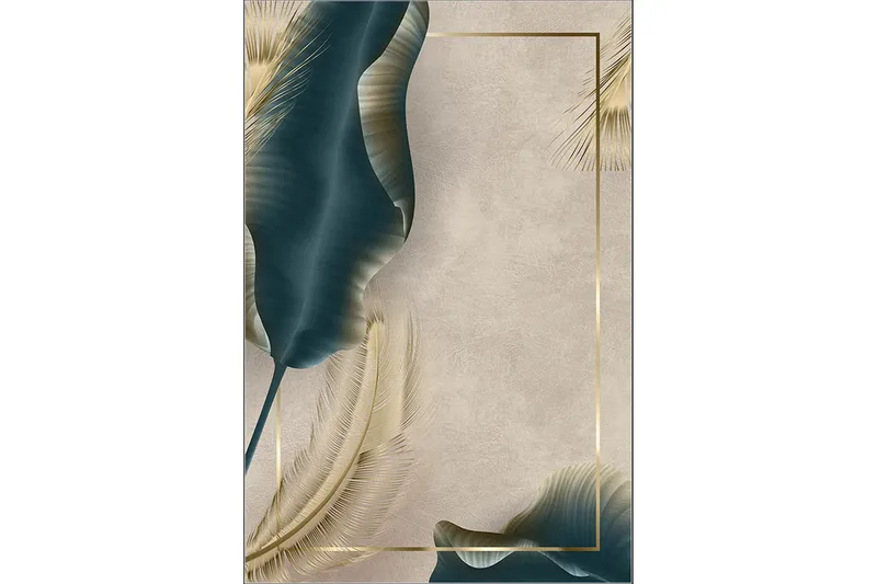 Homefesto Matta 160x230 cm - Multifärgad/Sammet - Textil & mattor - Mattor - Orientaliska mattor