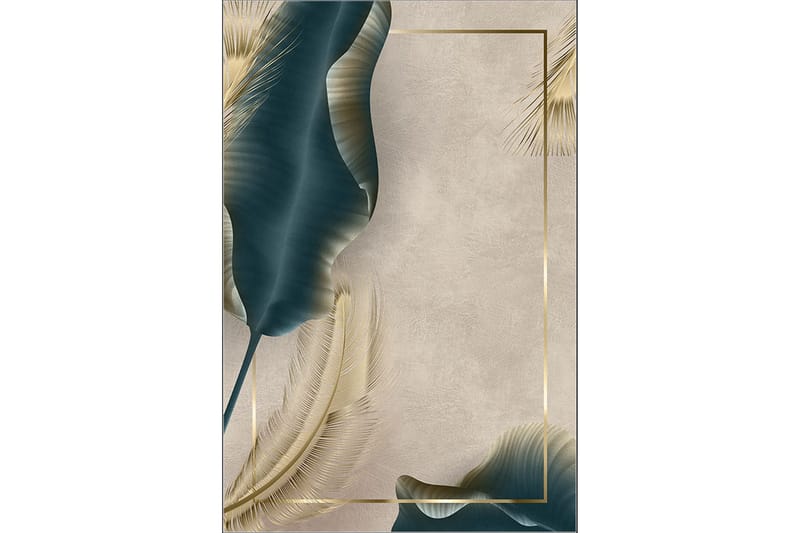Homefesto Matta 160x230 cm - Multifärgad/Sammet - Textil & mattor - Mattor - Orientaliska mattor