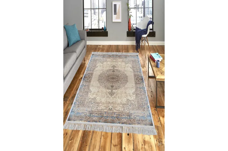 Homefesto Matta 160x230 cm, Multifärgad/Sammet