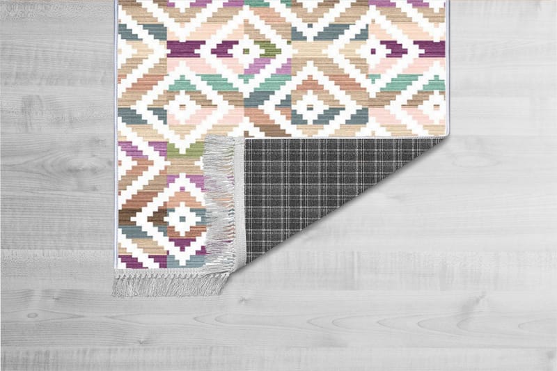 Homefesto Matta 160x230 cm - Multifärgad/Sammet - Textil & mattor - Mattor - Orientaliska mattor