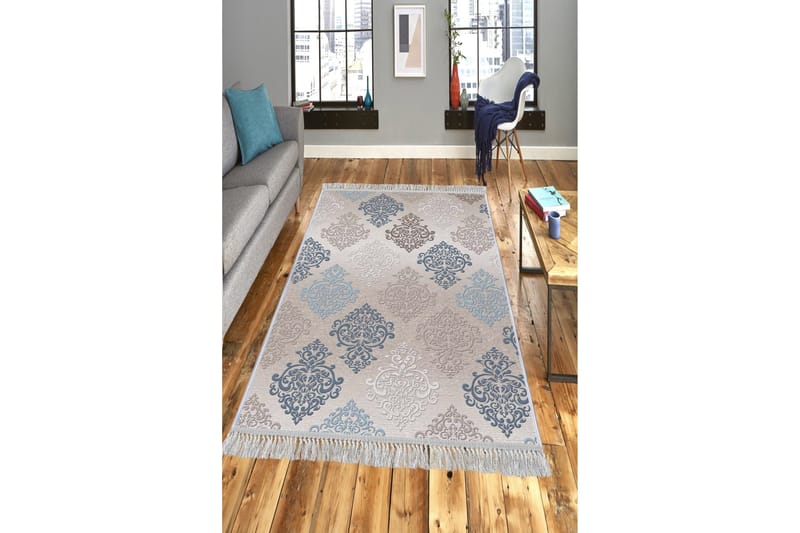 Homefesto Matta 160x230 cm, Multifärgad/Sammet