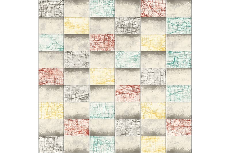 Homefesto Matta 180x280 cm, Multifärgad