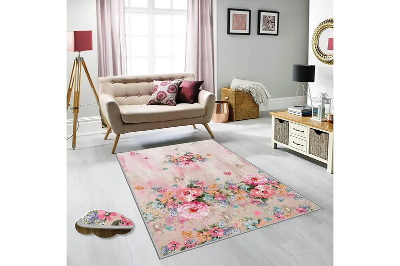 Homefesto Matta 180x280 cm, Multifärgad