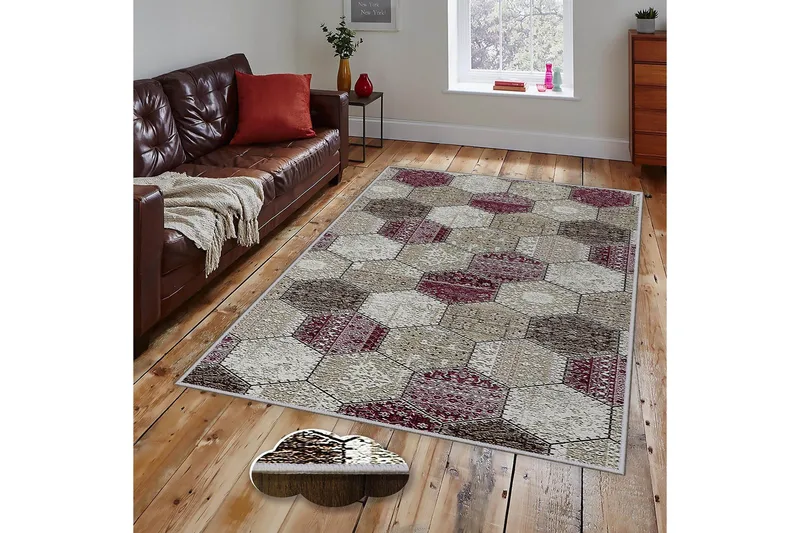 Homefesto Matta 180x280 cm, Multifärgad