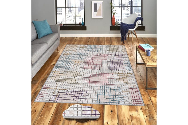 Homefesto Matta 180x280 cm, Multifärgad