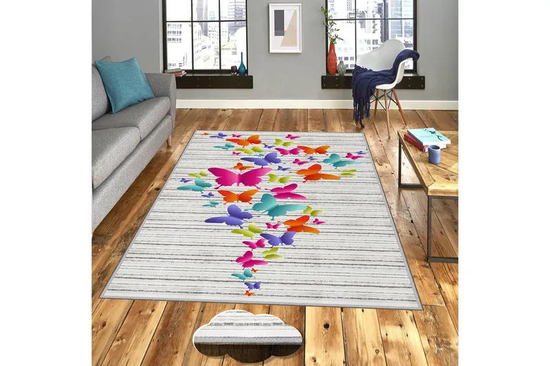 Homefesto Matta 180x280 cm, Multifärgad