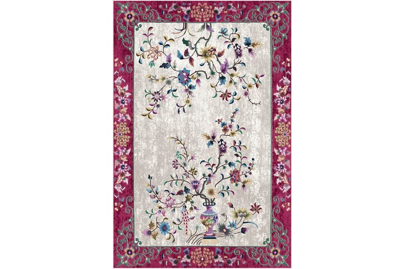 Homefesto Matta 180x280 cm - Multifärgad/Sammet - Textil & mattor - Mattor - Orientaliska mattor