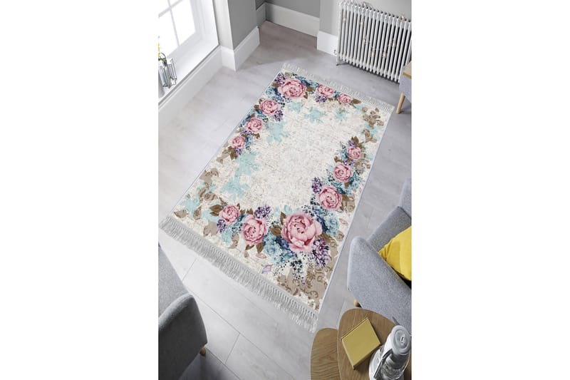 Homefesto Matta 180x280 cm - Multifärgad/Sammet - Textil & mattor - Mattor - Orientaliska mattor