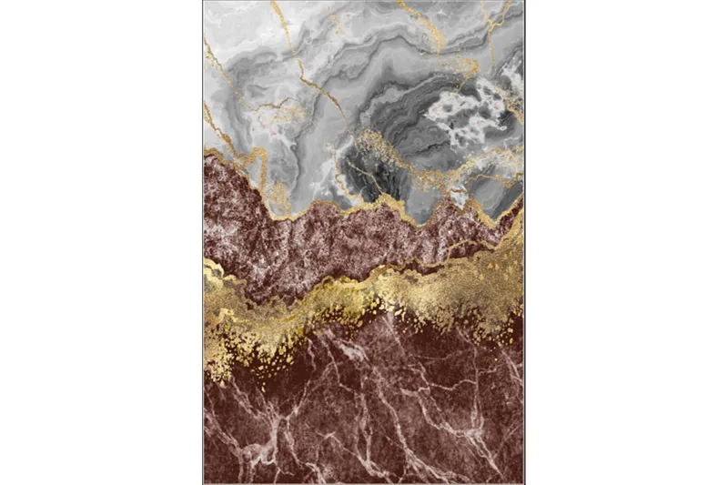 Homefesto Matta 180x280 cm, Multifärgad/Sammet