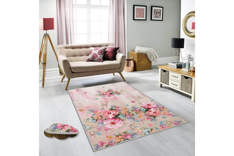 Homefesto Matta 80x120 cm, Multifärgad