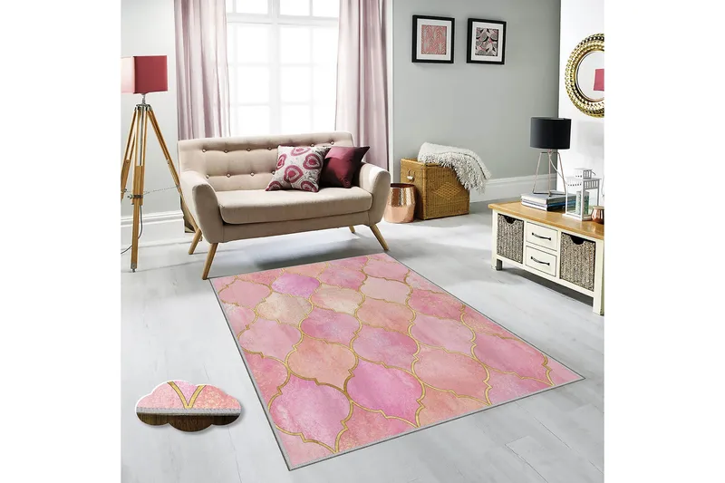 Homefesto Matta 80x120 cm, Multifärgad