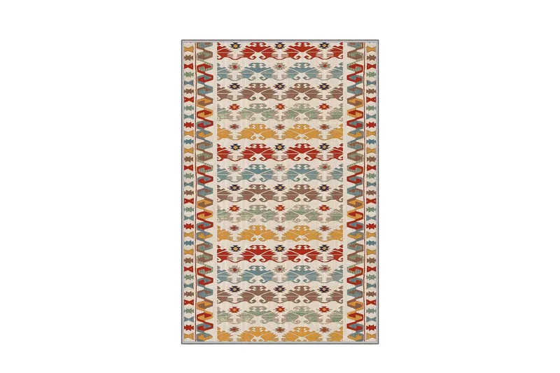 Homefesto Matta 80x120 cm, Multifärgad