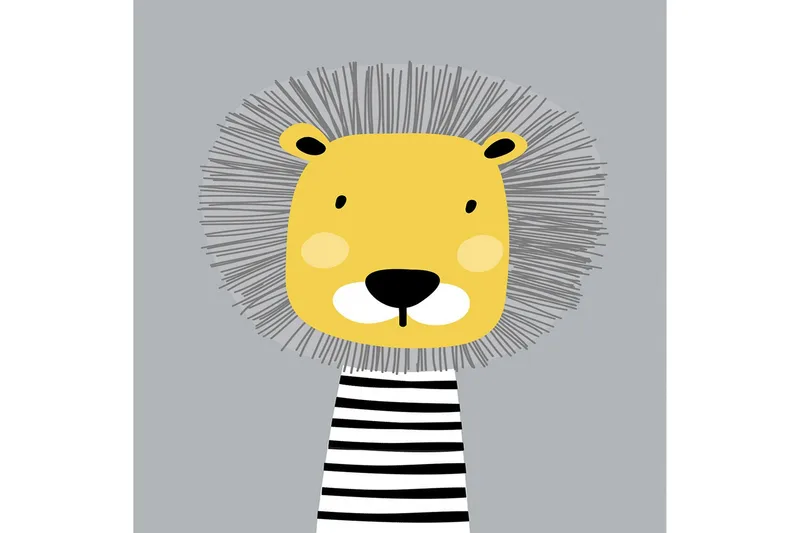 Homefesto Matta 80x120 cm, Multifärgad