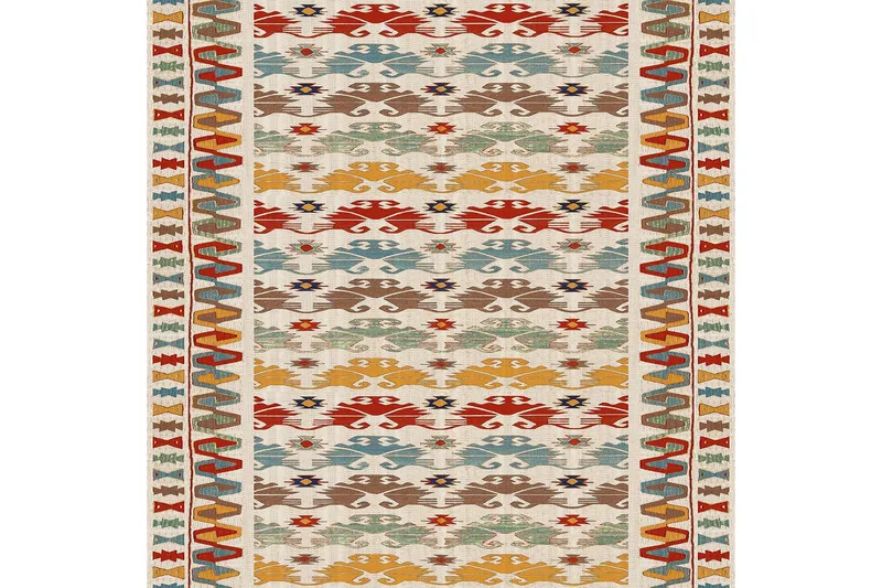 Homefesto Matta 80x120 cm - Multifärgad - Textil & mattor - Mattor - Orientaliska mattor