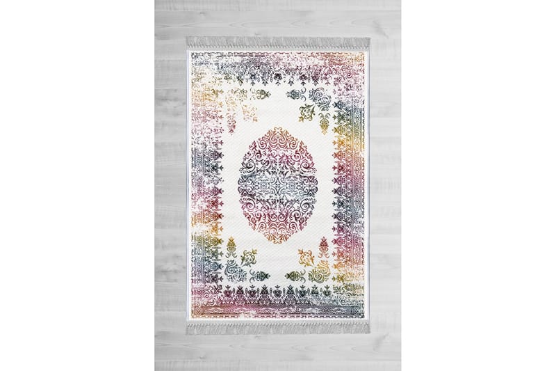 Homefesto Matta 80x120 cm - Multifärgad/Sammet - Textil & mattor - Mattor - Orientaliska mattor