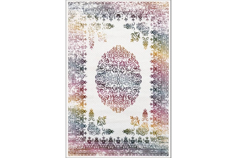 Homefesto Matta 80x120 cm - Multifärgad/Sammet - Textil & mattor - Mattor - Orientaliska mattor