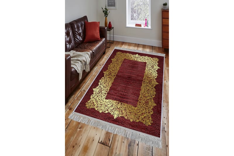 Homefesto Matta 80x120 cm - Multifärgad/Sammet - Orientaliska mattor - Persisk matta