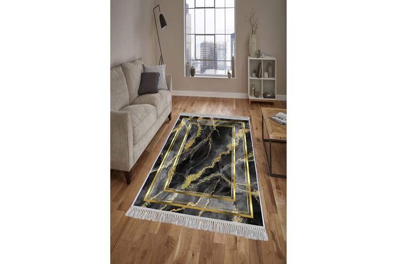 Homefesto Matta 80x120 cm - Multifärgad/Sammet - Textil & mattor - Mattor - Orientaliska mattor