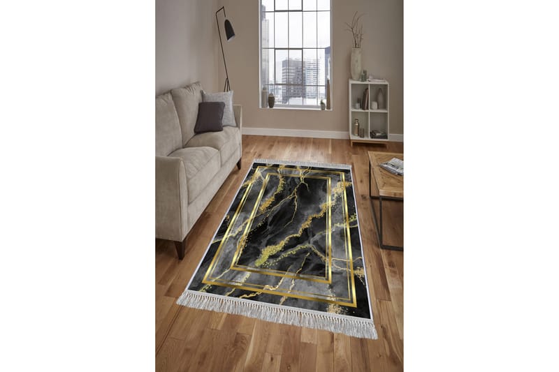 Homefesto Matta 80x120 cm - Multifärgad/Sammet - Orientaliska mattor - Persisk matta