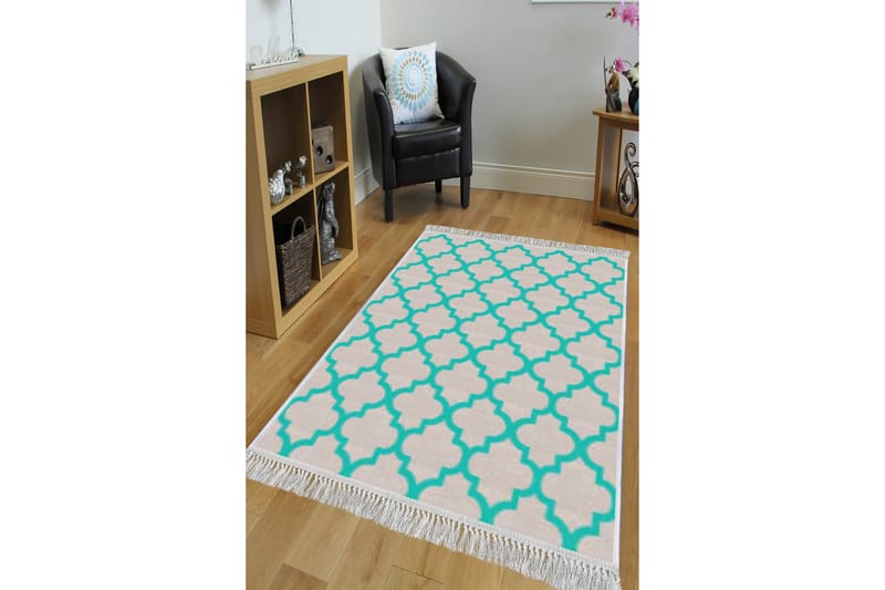Homefesto Matta 80x120 cm - Multifärgad/Sammet - Textil & mattor - Mattor - Orientaliska mattor